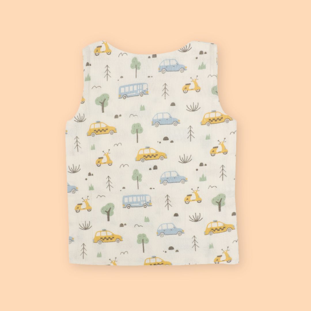 Tiny Wheel - Muslin Jabla and Shorts for Babies and Toddlers