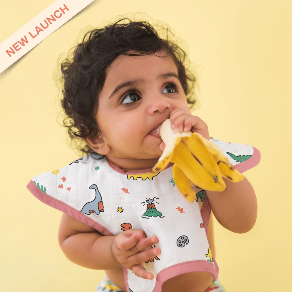 Air Hopper - Muslin Bib (6-12 Months)
