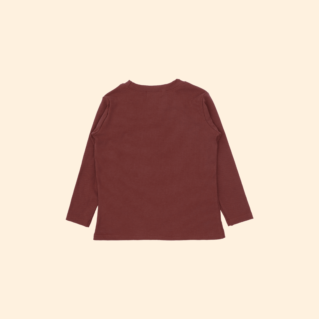 Berry Crush - Ribbed Modal Full Sleeve Top and Pant