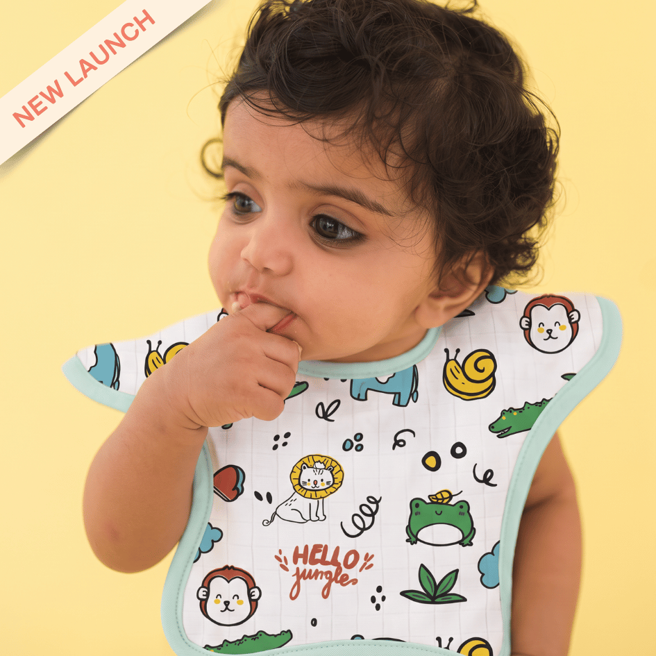 Air Hopper - Muslin Bib (6-12 Months)