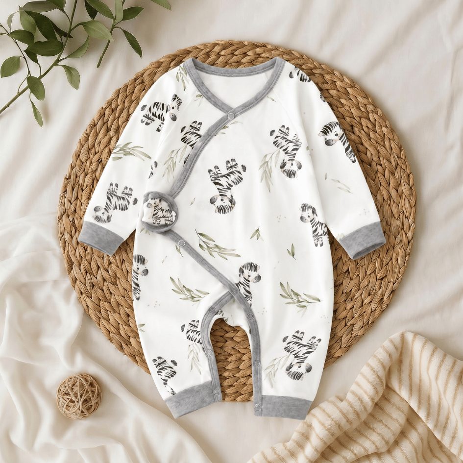 Bloom Berry - Cotton Bodysuit