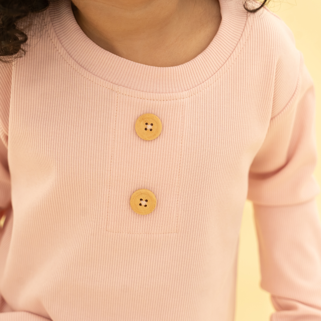 Matcha - Ribbed Modal Full Sleeve Top and Pant