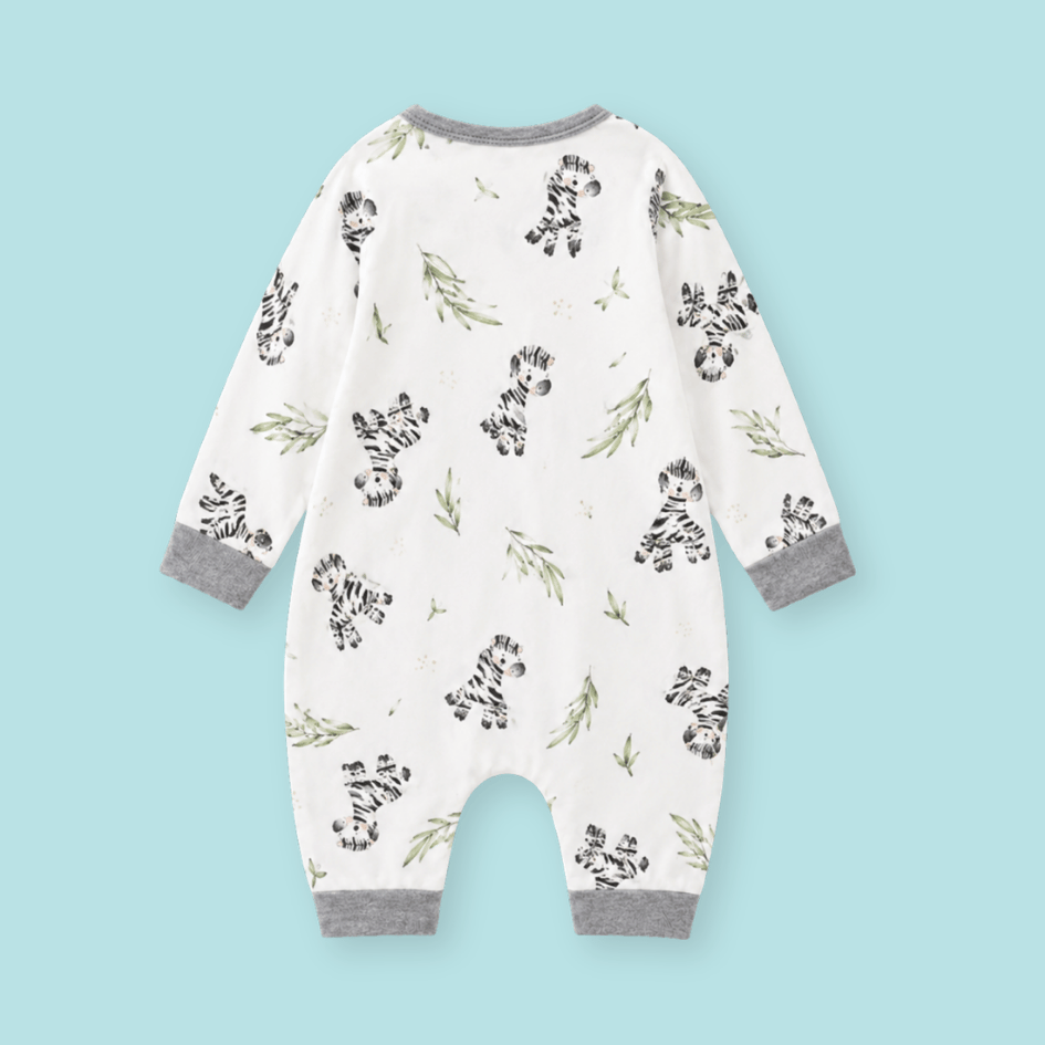 Bloom Berry - Cotton Bodysuit