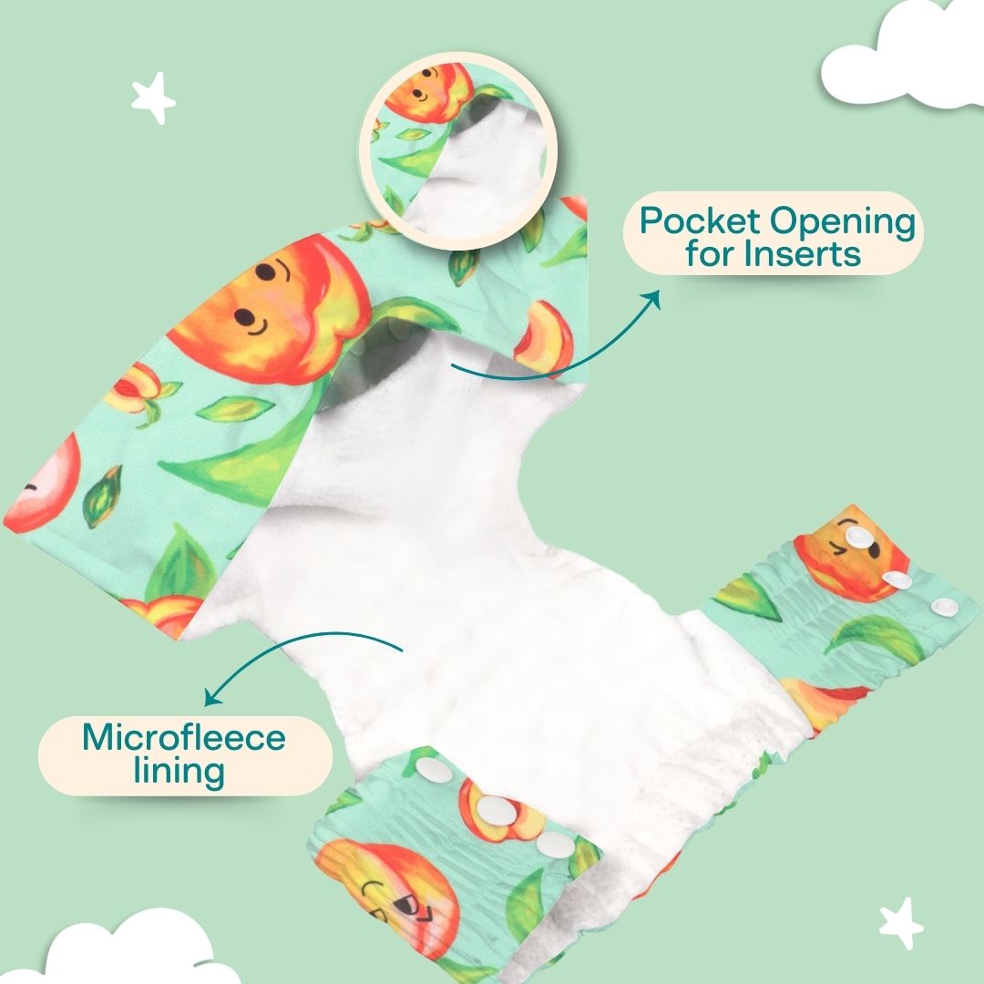 Peach on the bum - Ultra Diaper 2.0