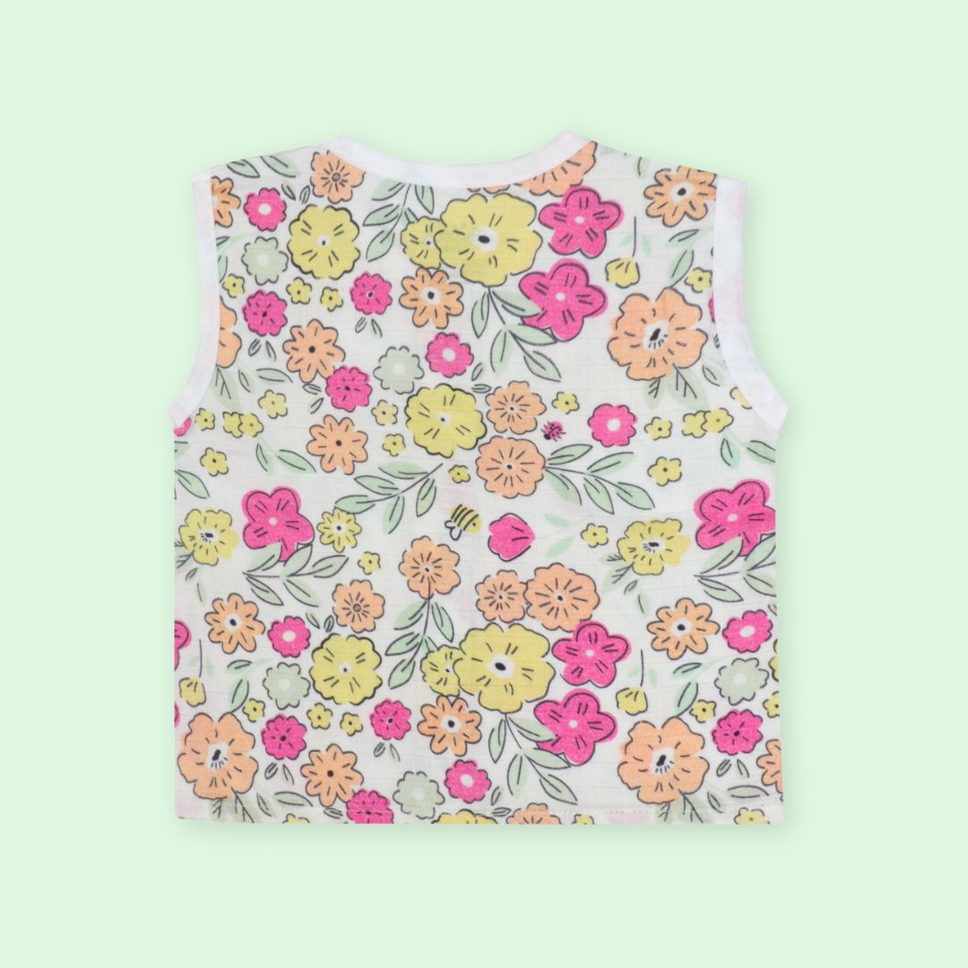 Spring Whispers - Muslin Jabla and Shorts for Babies and Toddlers