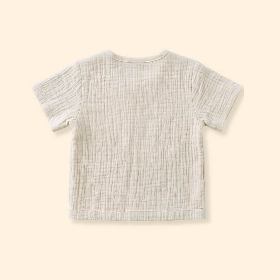Rusty Cactus - Crinkled Muslin Co-ord Set with Pocket