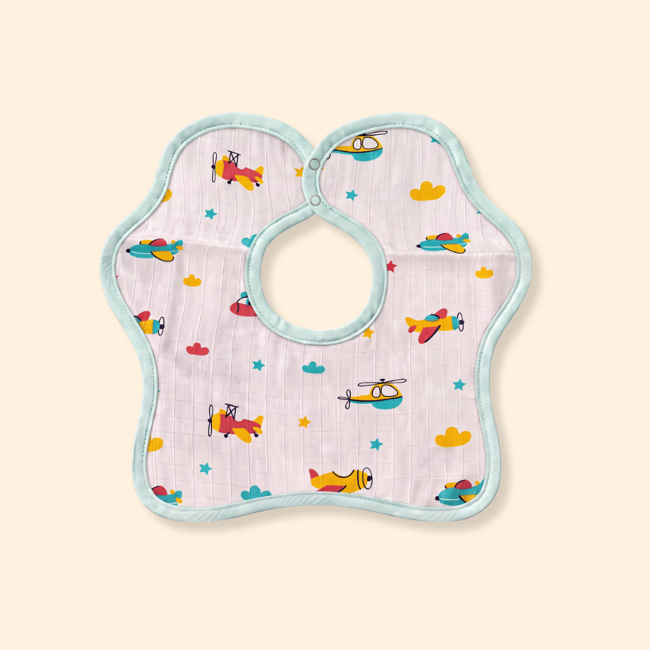 Air Hopper - Muslin Bib (6-12 Months)