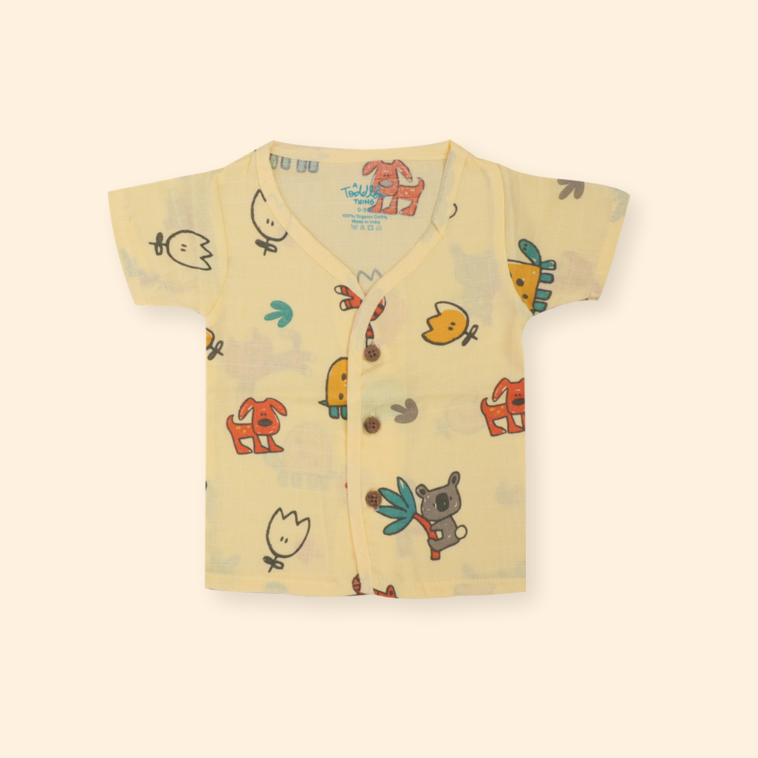 Little Wanderers - Muslin Top and Shorts