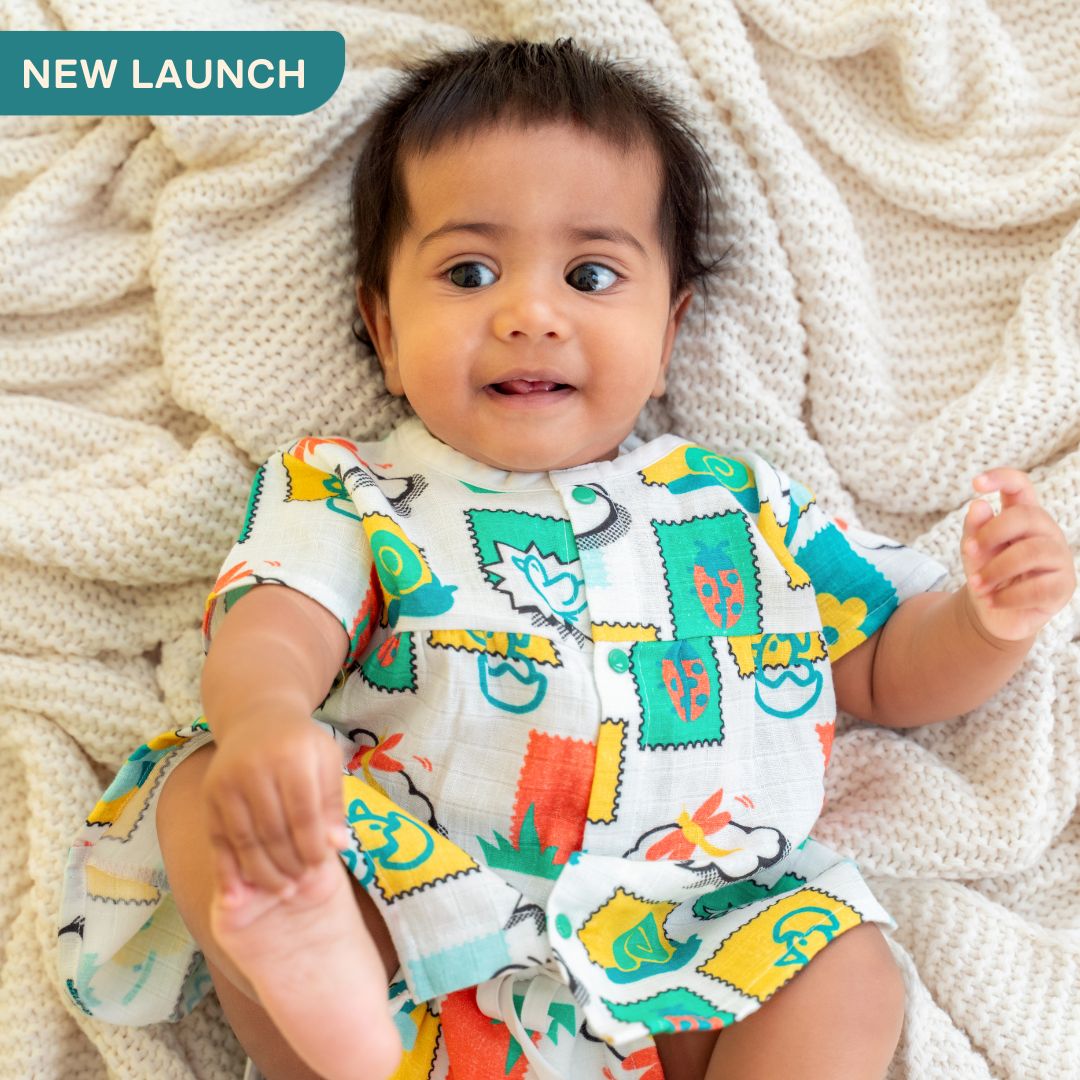 Toddler Tales - Muslin Button Frock