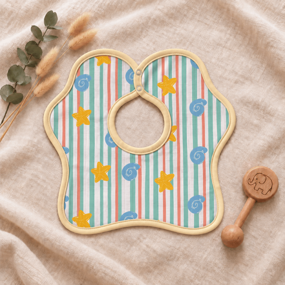 Air Hopper - Muslin Bib (6-12 Months)