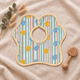 Seaside Stripes - Muslin Bib (6-12 Months)