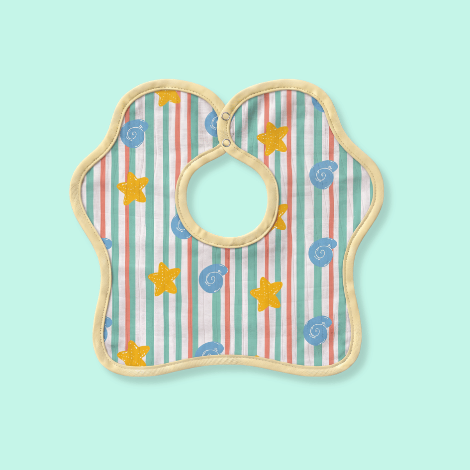 Air Hopper - Muslin Bib (6-12 Months)