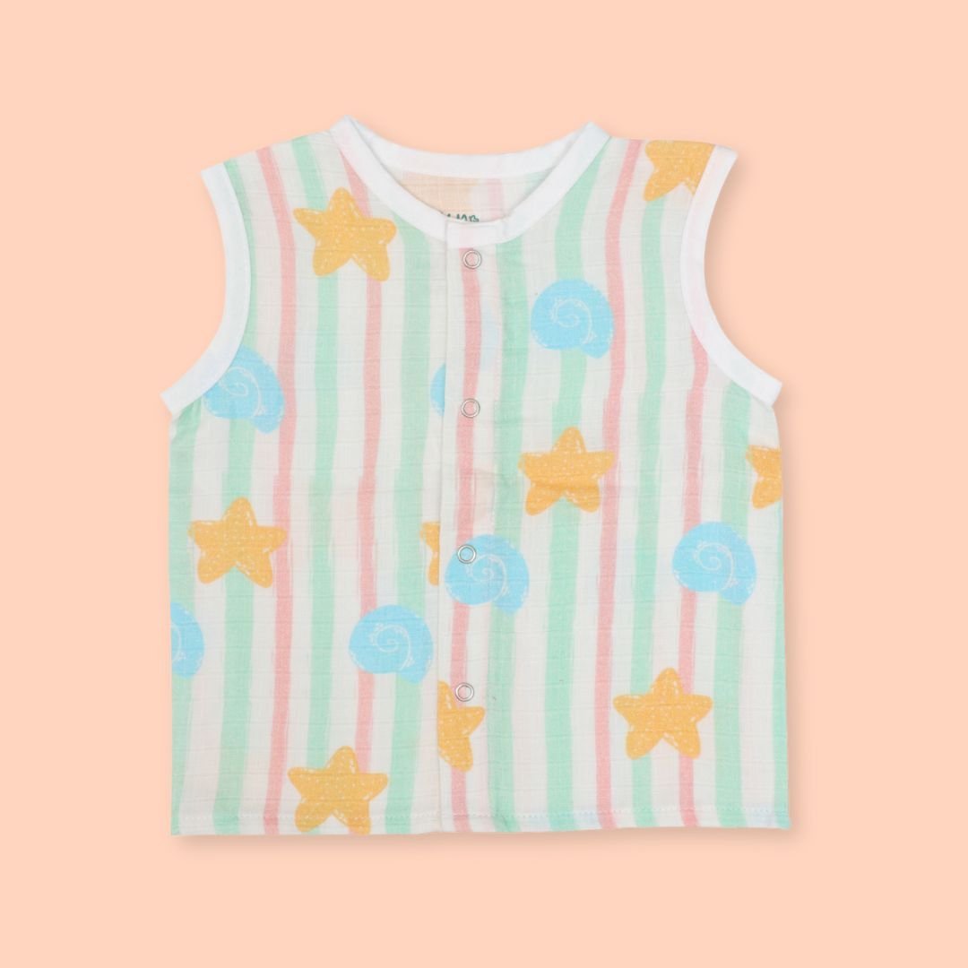 Toucan Punch - Muslin Jabla and Shorts for Babies and Toddlers