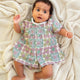 Flora Pixels - Muslin Button Frock