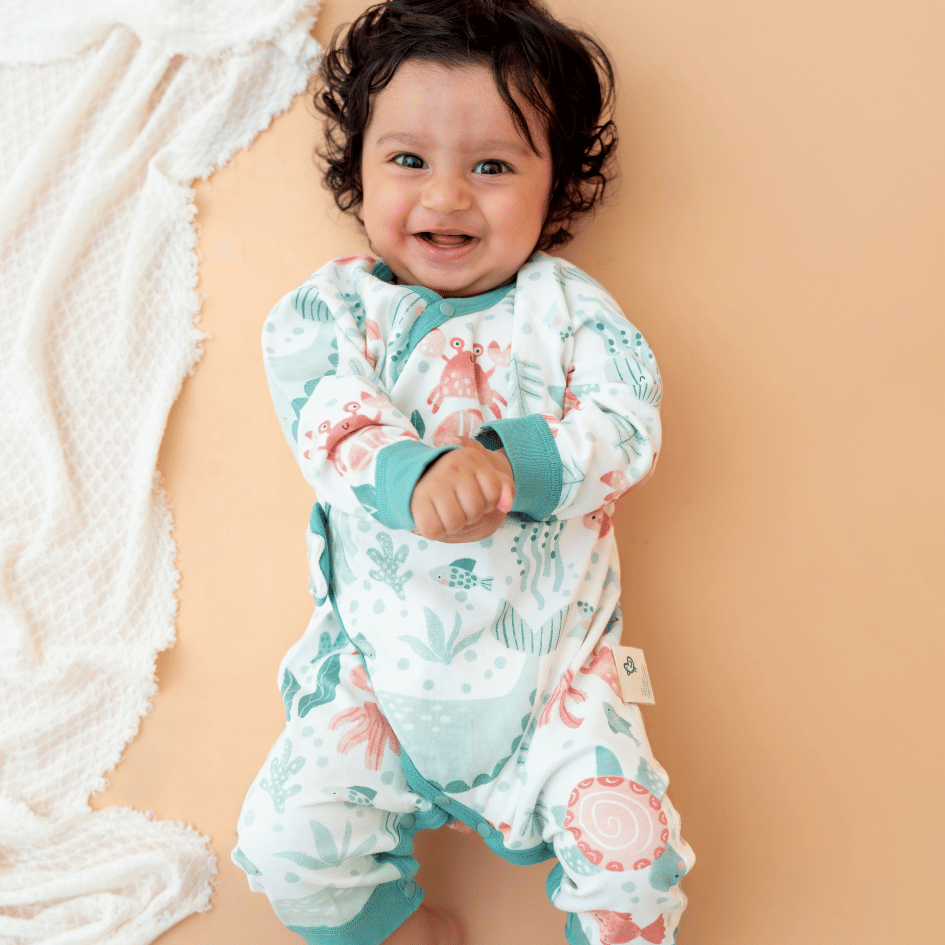 Bloom Berry - Cotton Bodysuit