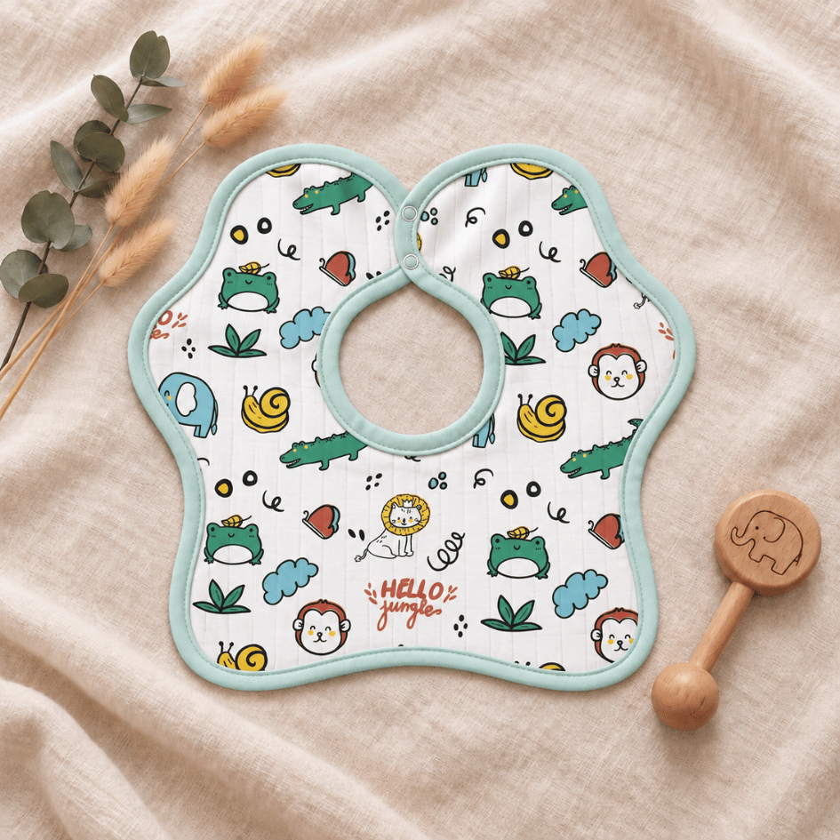 Air Hopper - Muslin Bib (6-12 Months)
