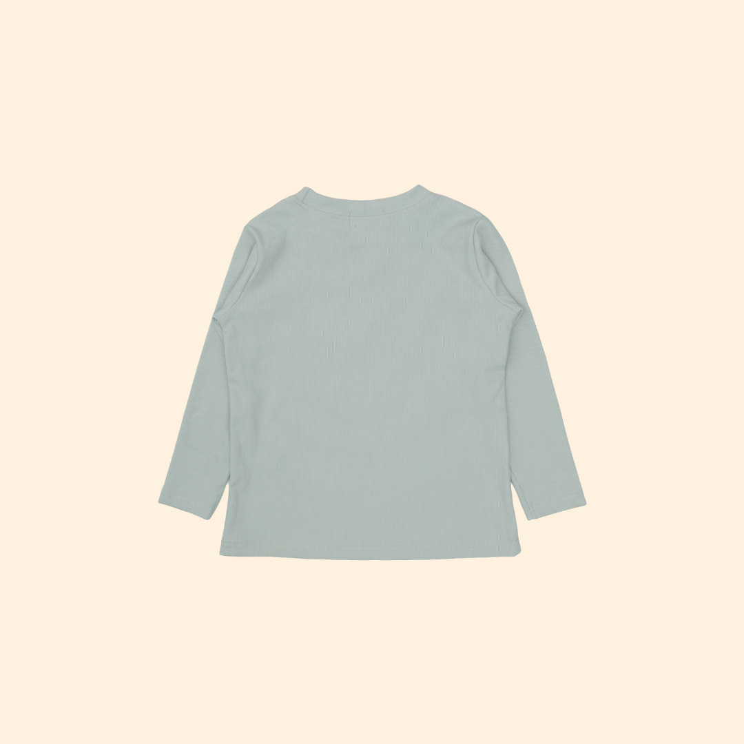 Matcha - Ribbed Modal Full Sleeve Top and Pant