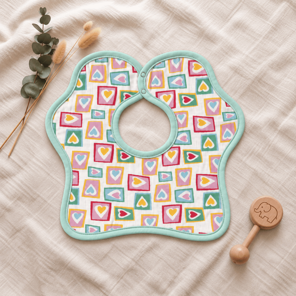 Air Hopper - Muslin Bib (6-12 Months)