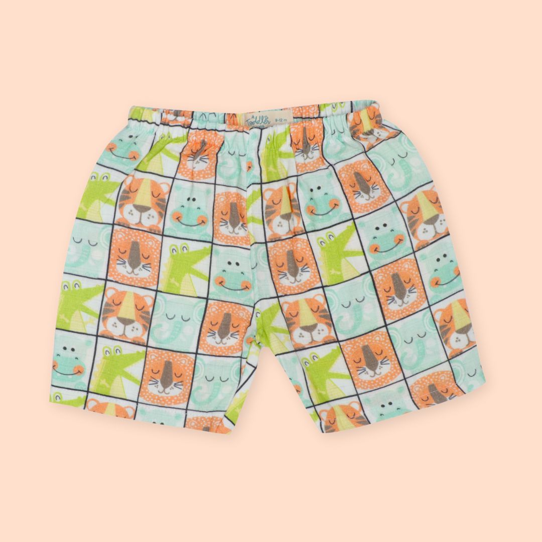 Toucan Punch - Muslin Jabla and Shorts for Babies and Toddlers