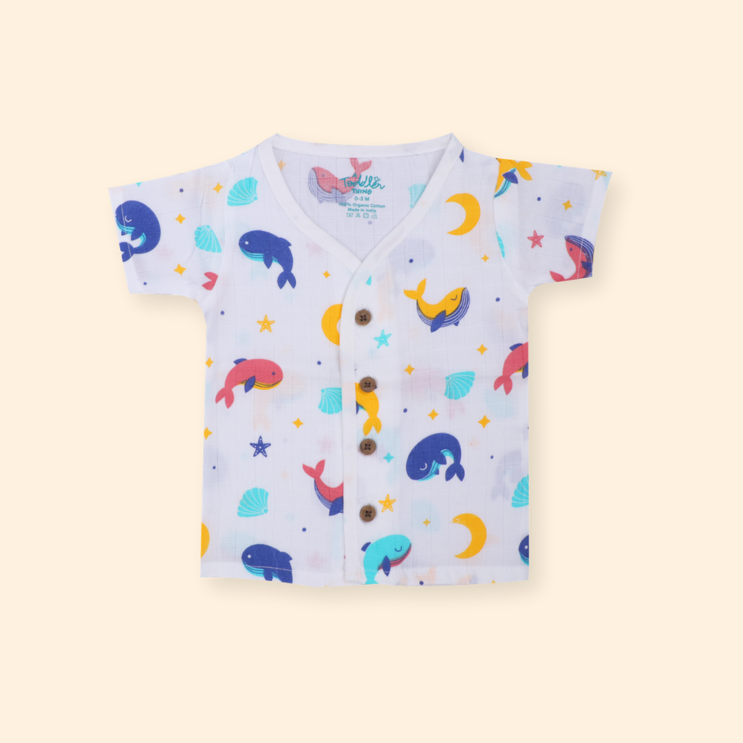 Little Wanderers - Muslin Top and Shorts