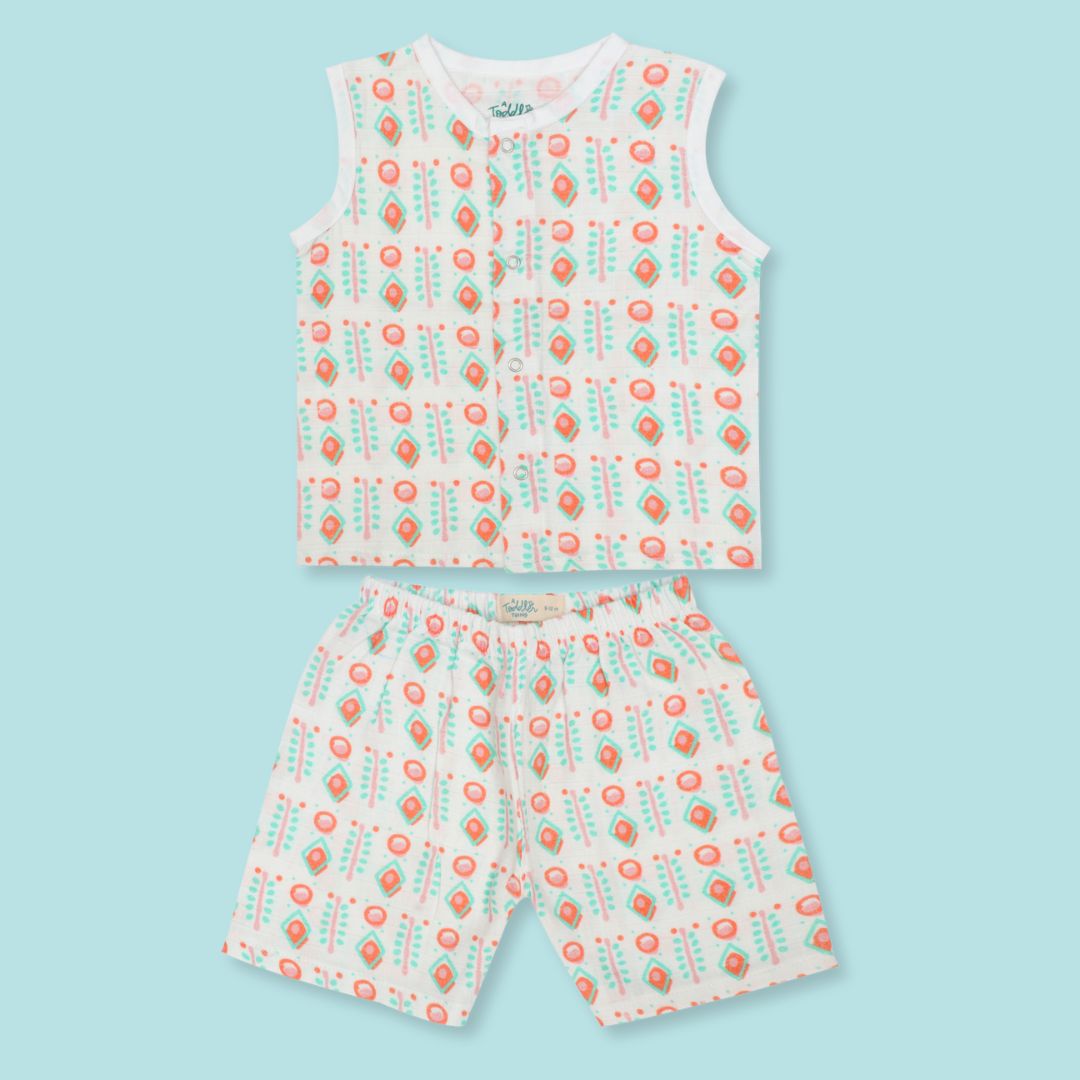 Toddler Tales- Muslin Jabla and Shorts for Babies and Toddlers