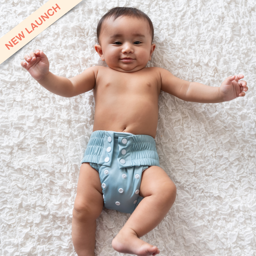 Dusty Blue - Ultra Diaper (Pull-Up Style)