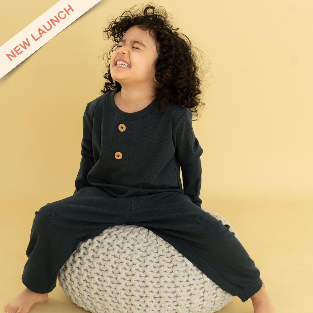 Berry Crush - Ribbed Modal Full Sleeve Top and Pant