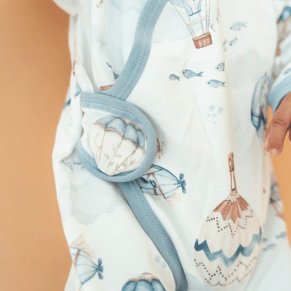Bloom Berry - Cotton Bodysuit