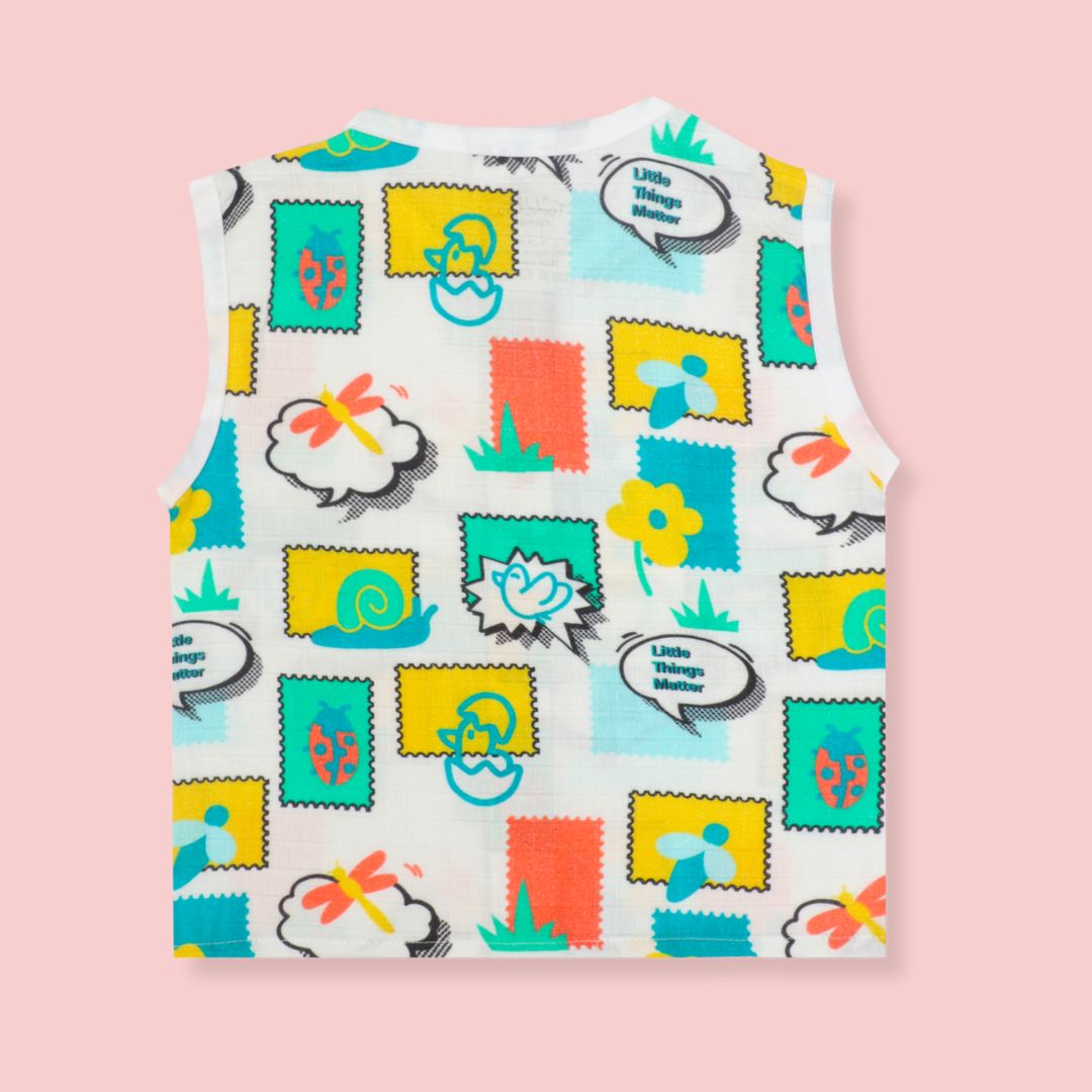 Toddler Tales- Muslin Jabla and Shorts for Babies and Toddlers