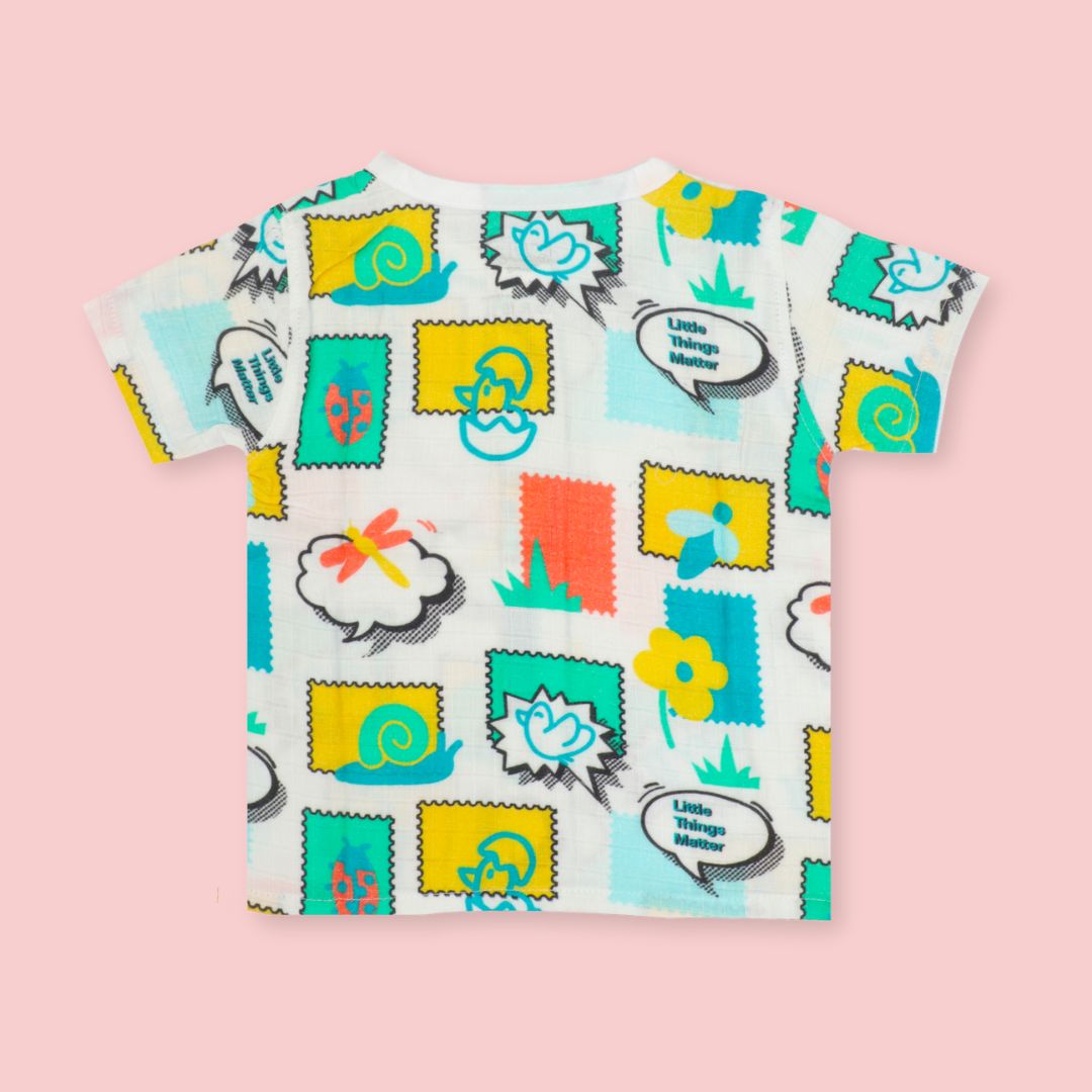 Toucan Punch - Muslin Sleep Suit for babies and kids (Unisex)