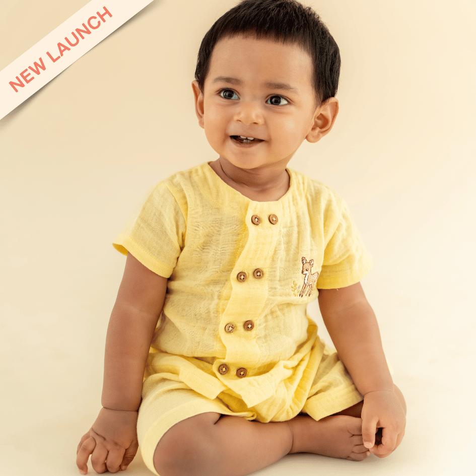 Rusty Prickle - Crinkled Muslin Co-ord Set