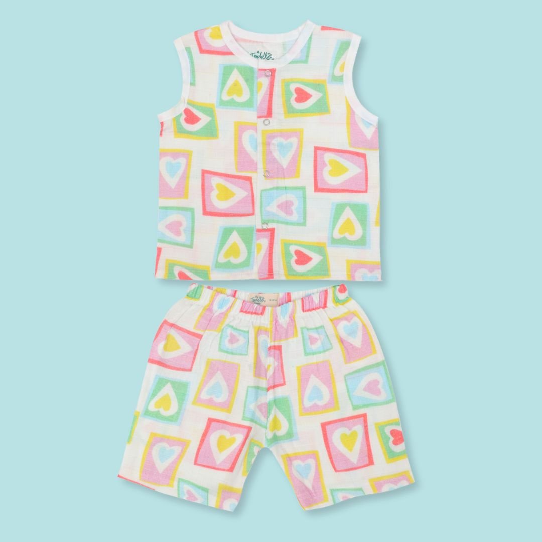 Toucan Punch - Muslin Jabla and Shorts for Babies and Toddlers