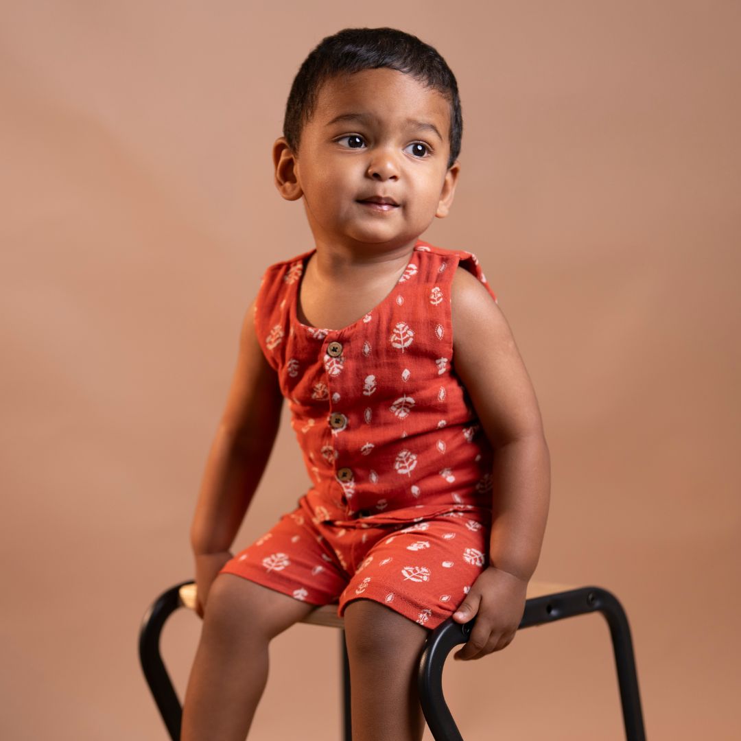 Tiny Wheel - Muslin Jabla and Shorts for Babies and Toddlers