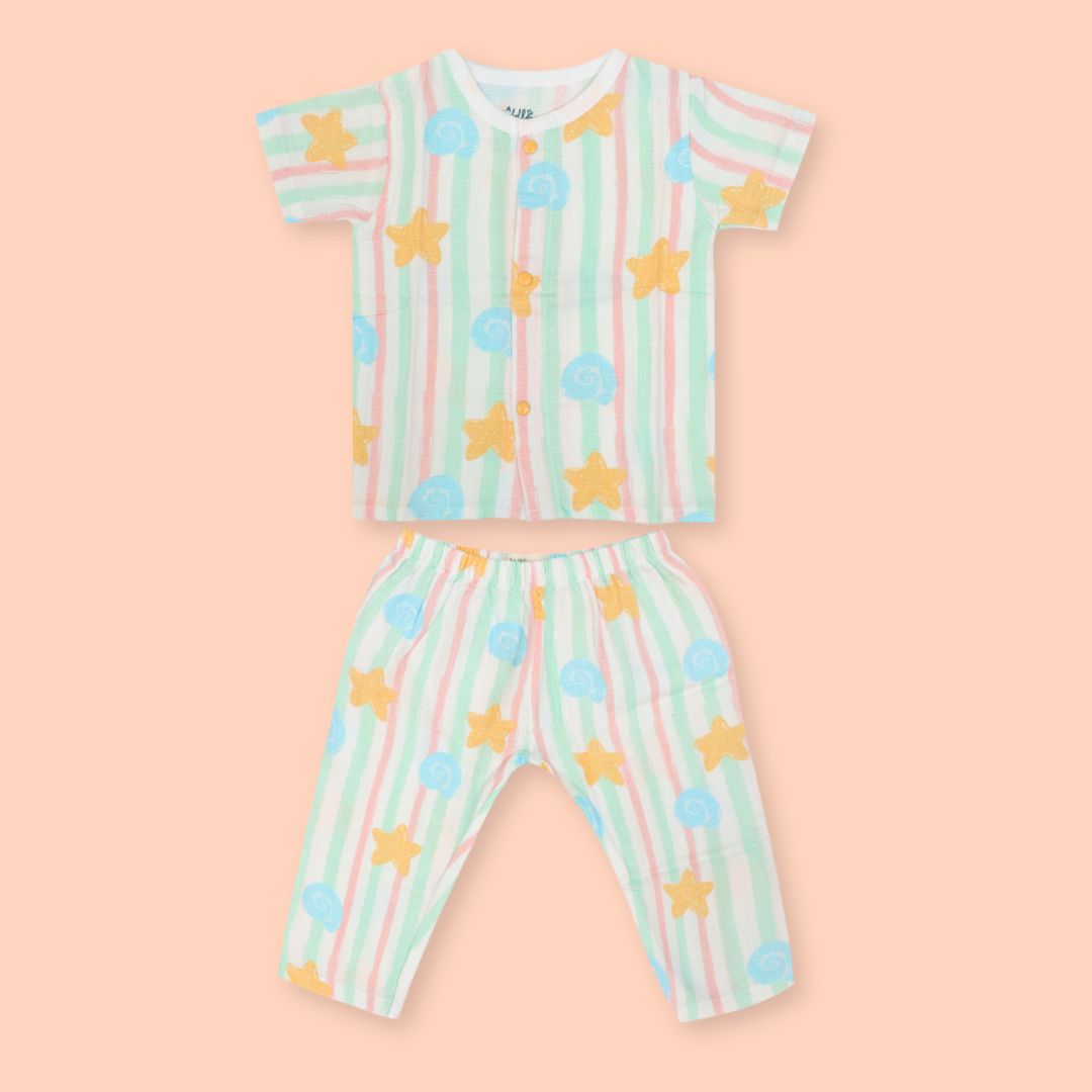 Toucan Punch - Muslin Sleep Suit for babies and kids (Unisex)