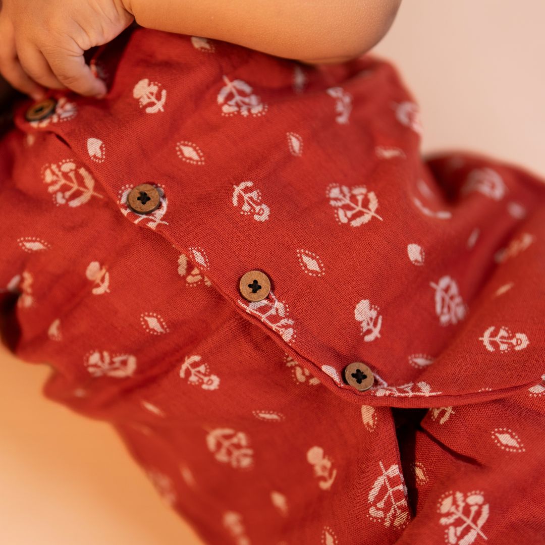 Tiny Wheel - Muslin Jabla and Shorts for Babies and Toddlers