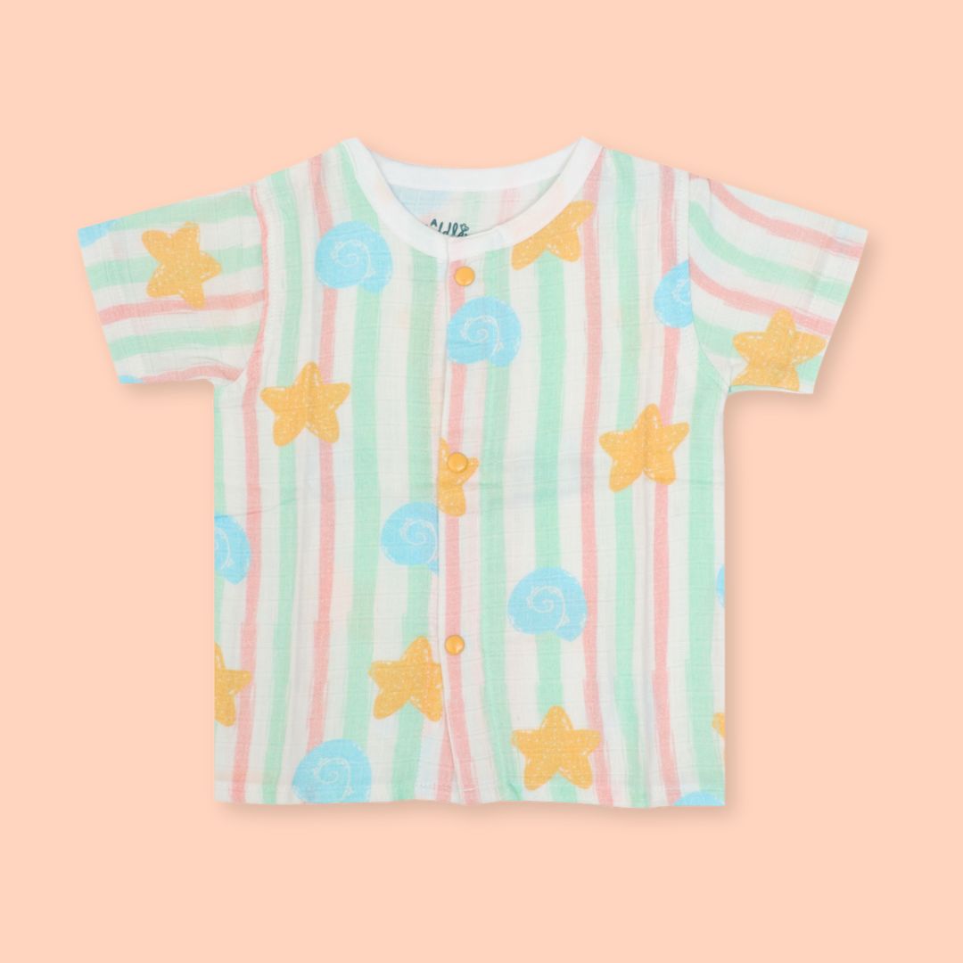 Toucan Punch - Muslin Sleep Suit for babies and kids (Unisex)