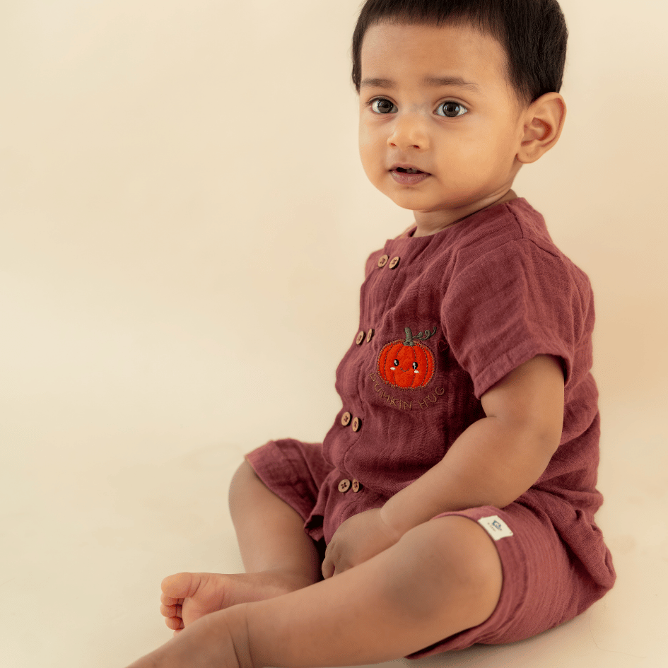 Rusty Prickle - Crinkled Muslin Co-ord Set