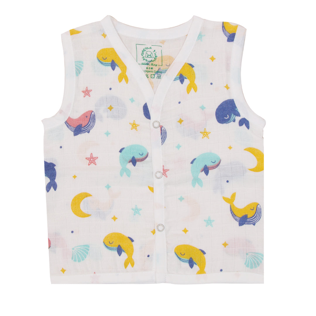 BEST SELLER - Muslin Jabla Button Type for Babies -  Combo Packs