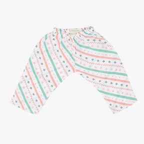 Toddler Wood Stripes Muslin Sleep Suit for babies and kids