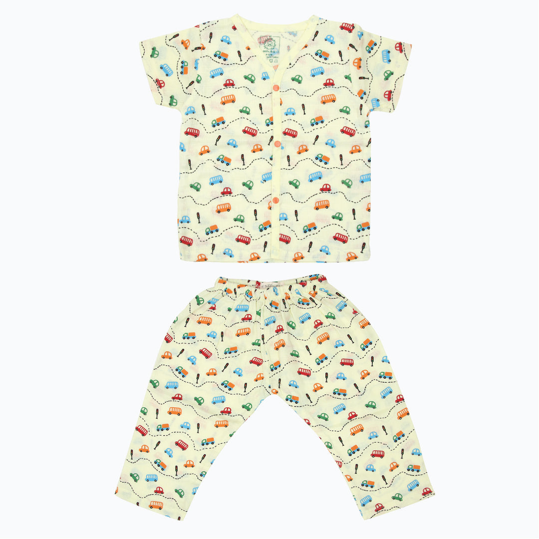 On The Road - Muslin Sleep Suit for babies and kids (Unisex)