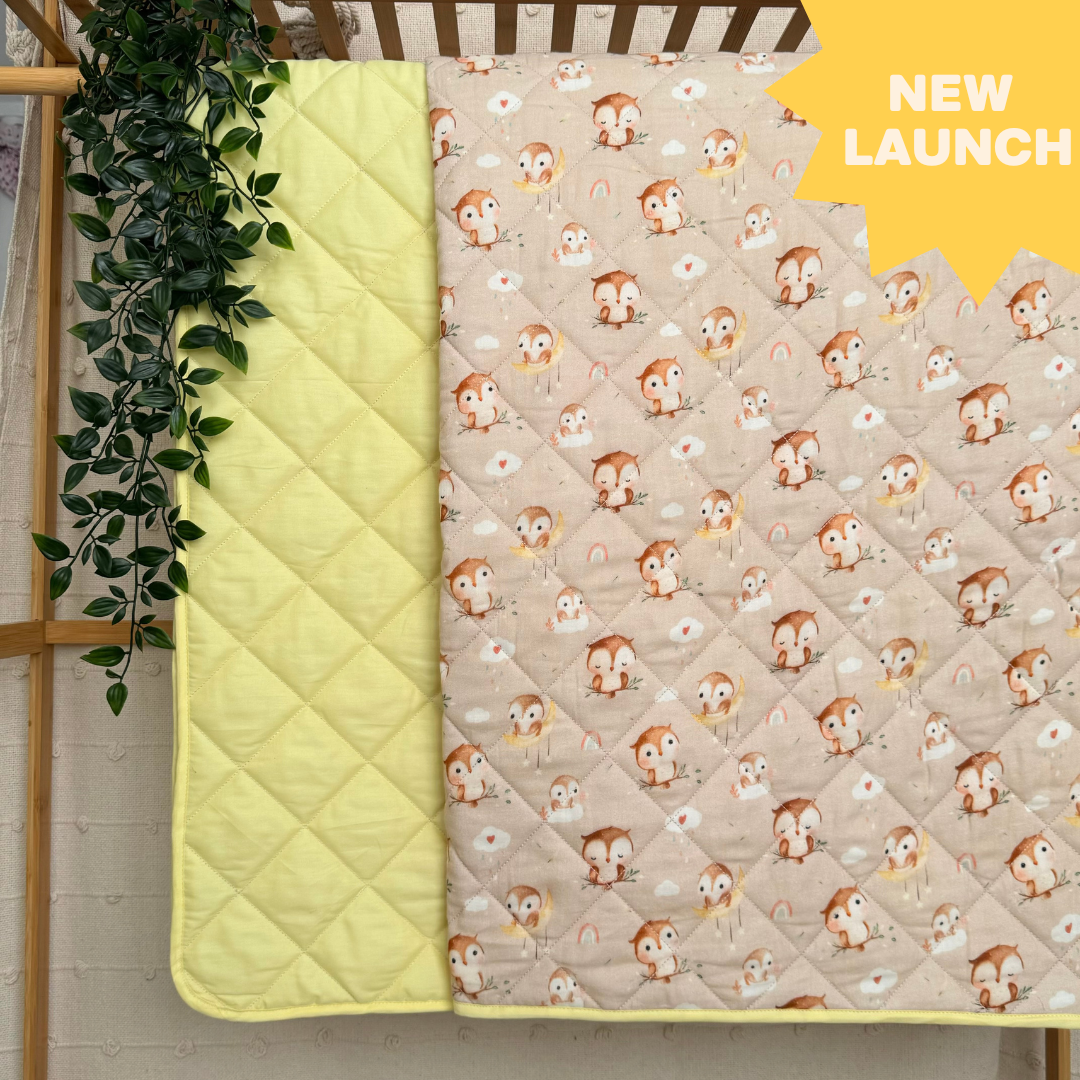 Wintertime Wonders - Muslin Quilt for newborn babies to 5 years