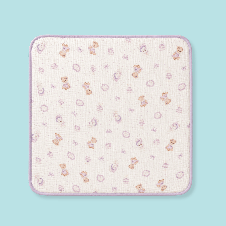 Happy Garden - Crinkled Muslin Bamboo Blanket