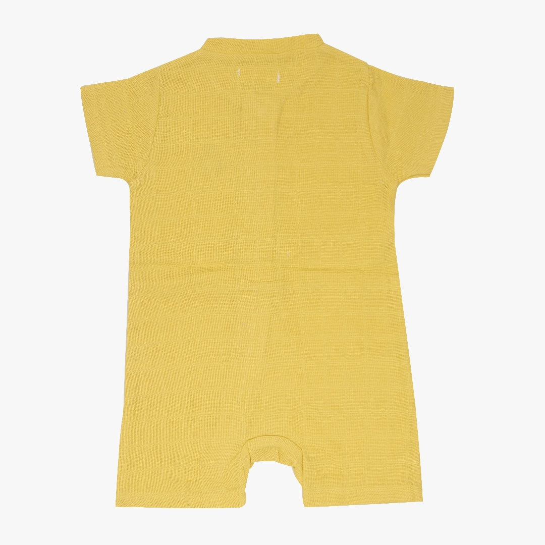 Yellow Paw - Half Sleeve Jumpsuit