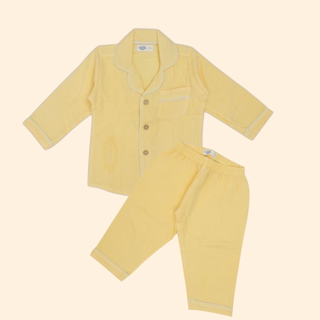 Skydrop - Crinkled Muslin Sleepsuit Pack of 2