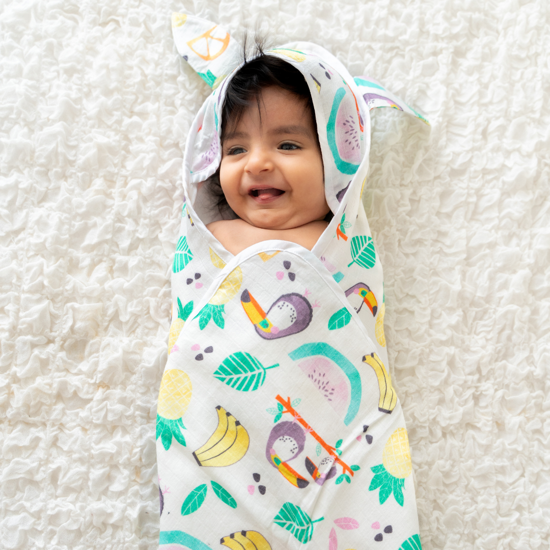 Beaky Stripes - Muslin 24 Piece Combo Pack (0-3M)