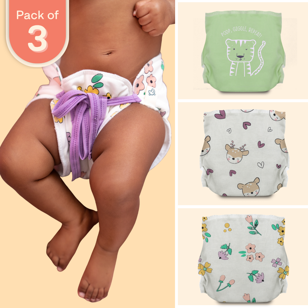Little Roar Stories - Ultra Nappies 2.0 (Pack of 3)