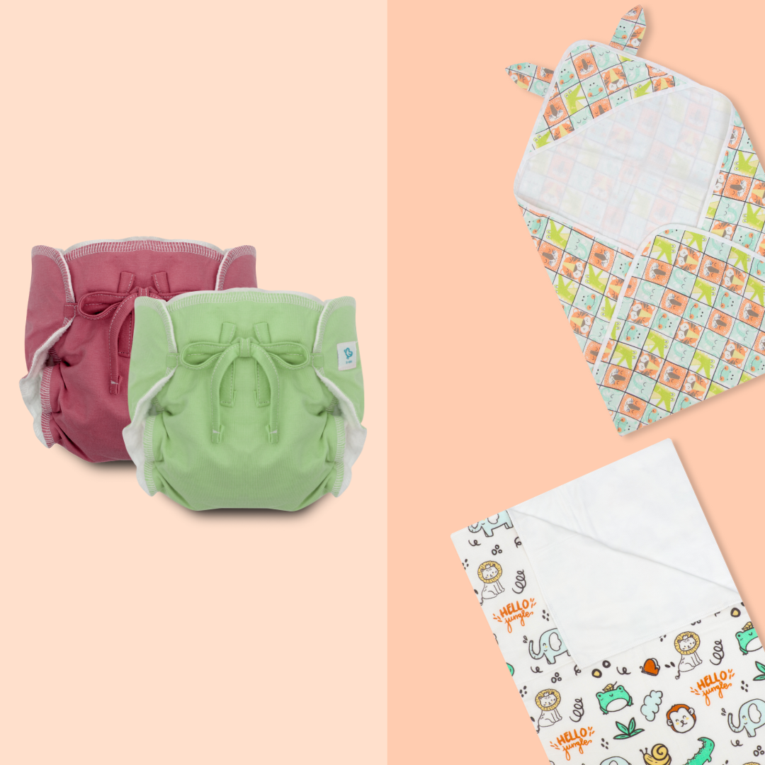 Hello Zoodle Shores - Muslin 24 Piece Hospital Kit