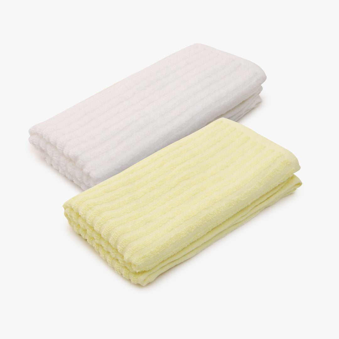 Terry Towel (Yellow) - Pack of 2