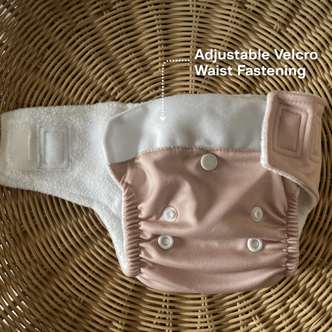 Aqua Blue - Newborn Diaper - Pack of 2