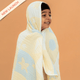 Lemon Sky - Crinkled Muslin Bamboo Blanket